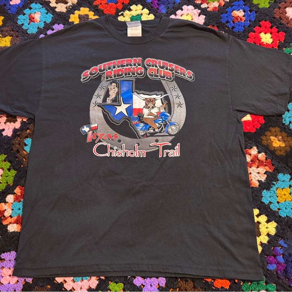 Hanes Heavyweight 50/50 Black T-Shirt